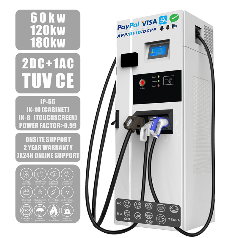 EV fast charger features